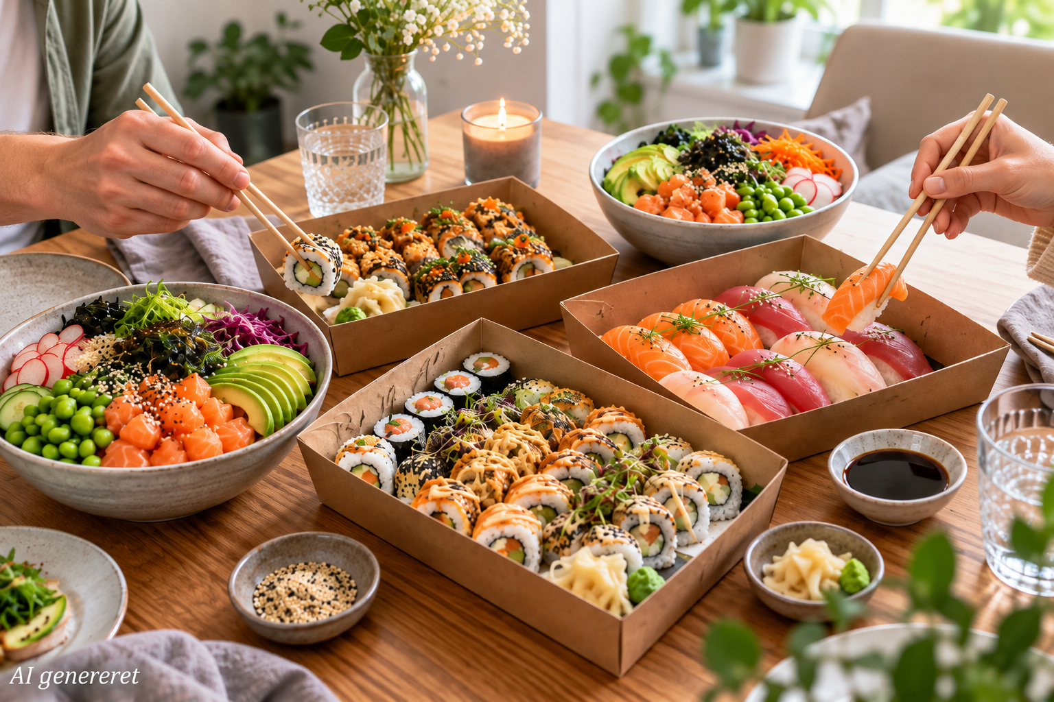 What The Fish: Derfor er sushi og pokebowls blevet den cool vej til takeaway